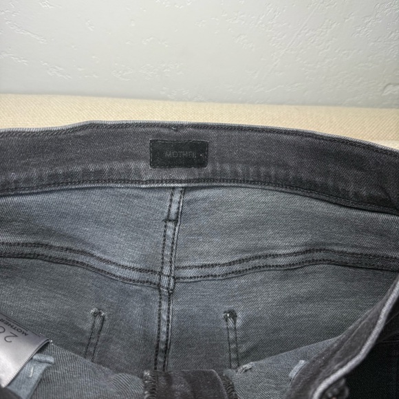 MOTHER The Patch Pocket Rambler Zip Sneak Jeans Size 26 - Picture 6 of 14
